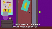 liane cartman surprise GIF by South Park 