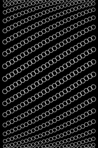 Black And White Circles GIF by A. L. Crego