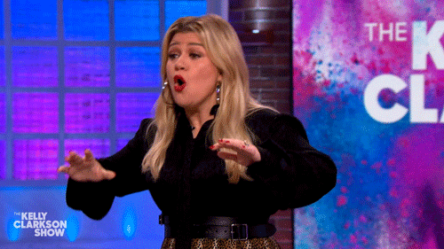 KellyClarksonShow giphyupload what omg surprise GIF
