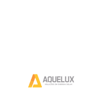 Aquelux sol solar tecnologia energia Sticker