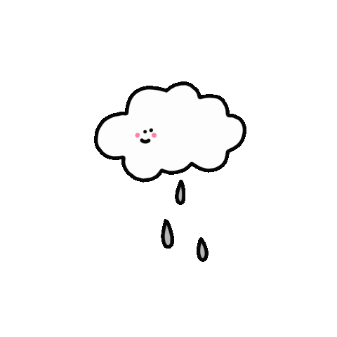 Rain Sky Sticker