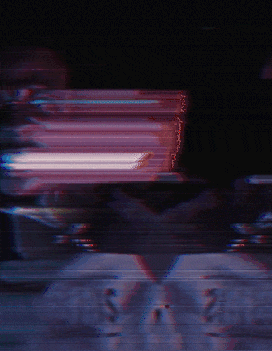 maksellies giphyupload glitch sourire nuit GIF