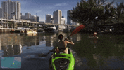 Kayaking Game Time GIF