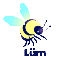 Bee Bloom Sticker by Lüm Mobile