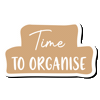 Organise Love It Sticker by Little Label Co