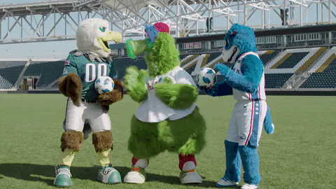 mascot eagles GIF by Philadelphia Union