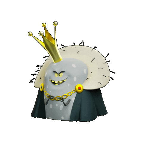 TheBlahs giphygifmaker king evil revenge Sticker