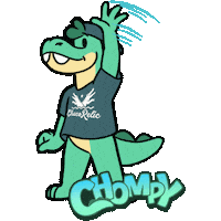 El Paso Alligator Sticker by Chuco Relic