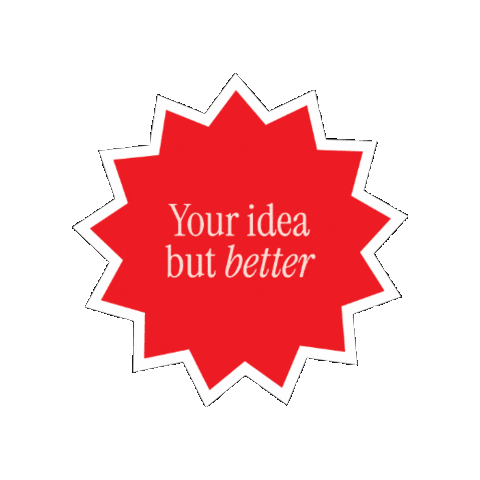 JaneDoeCreation giphygifmaker creativerealism yourideabutbetter Sticker