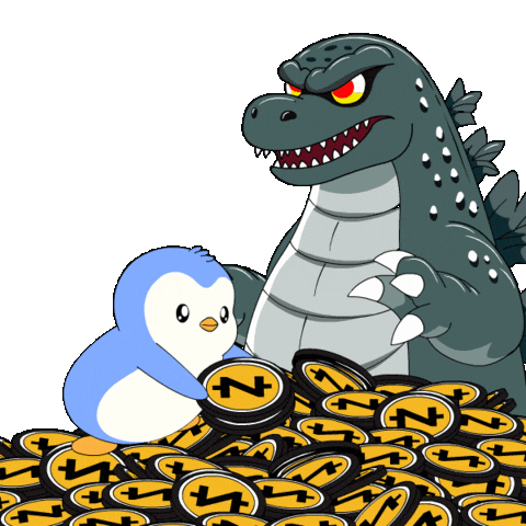 Crypto Penguin Sticker by Pudgy Penguins