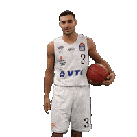 Cant Hear You Look At Me Sticker by easyCredit Basketball Bundesliga
