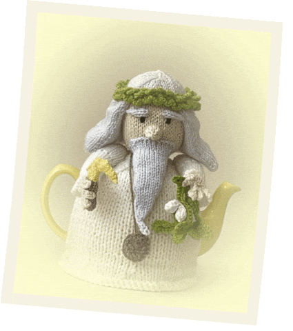 Winter Solstice Wizard GIF by TeaCosyFolk