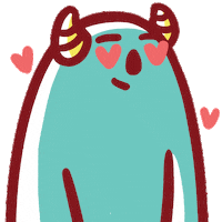 noudaisau art hello illustration design Sticker