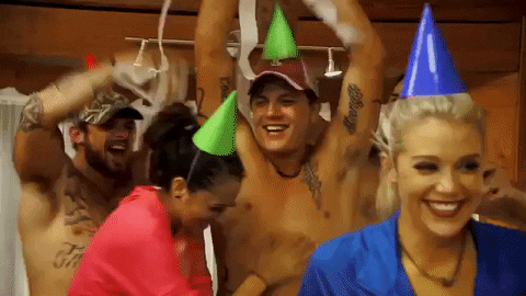 birthday hug GIF by Redneck Island