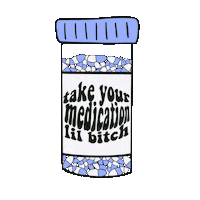 Medication Retail Therapy Sticker