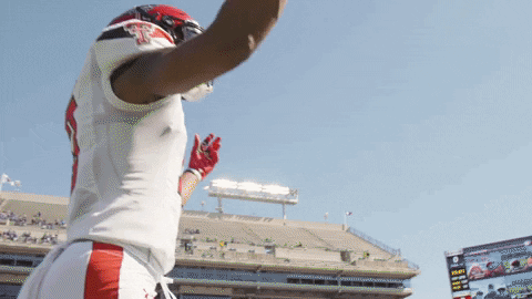 Texas Tech Erik Ezukanma GIF by Texas Tech Football