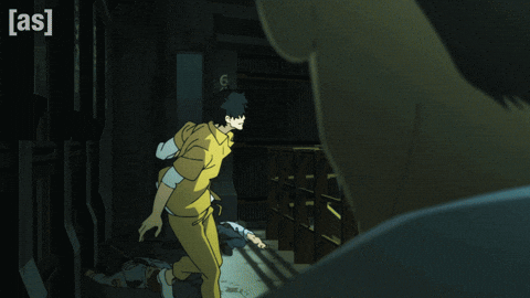 Cowboy Bebop Fight GIF by Adult Swim