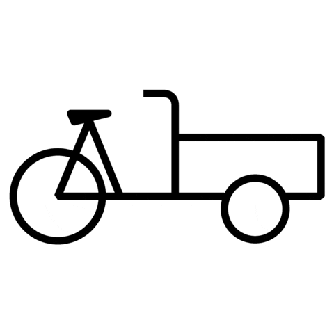 cargobike giphyupload cargobike babboe cargobikes Sticker