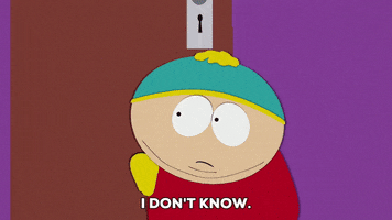 wondering eric cartman GIF by South Park 
