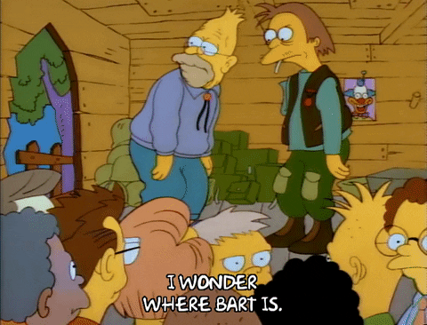 Season 1 Grandpa Simpson GIF by The Simpsons
