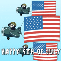 Independence Day Usa GIF by Pudgy Penguins