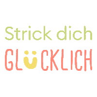 gruendl stricken wolle gründl strickdichglücklich Sticker