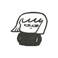 Angry Knife Sticker