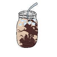 Iced Coffee Sticker