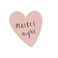 Shop Small Market Night Sticker