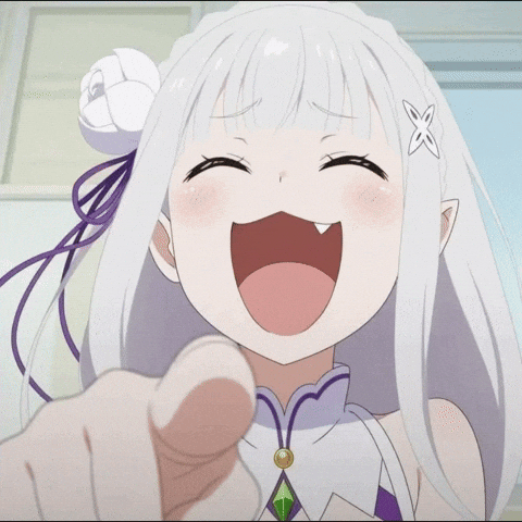 Re Zero Smile GIF