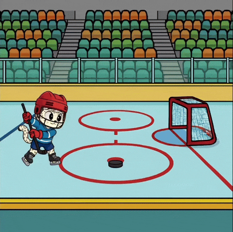 Ice Hockey Goal GIF by Hero Galaxy NFT