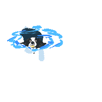 Fun Swimming Sticker
