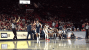GonzagaBulldogs celebration basketball three pointer gonzaga GIF