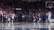 GonzagaBulldogs celebration fans three pointer gonzaga GIF