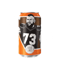 Football Cleveland Sticker by Great Lakes Brewing Co