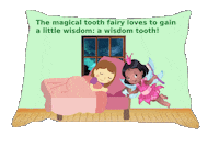 Tooth Fairy Love Sticker