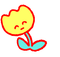 Flour 花 Sticker by ububun.