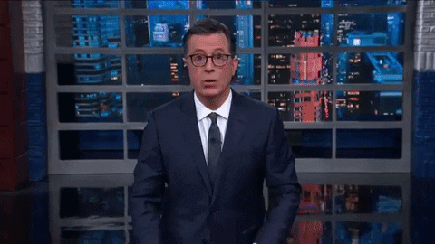 Donald Trump Lindsey Grahm GIF by The Late Show With Stephen Colbert