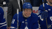 Happy Toronto Maple Leafs GIF by NHL