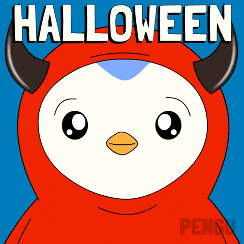 Trick Or Treat Halloween GIF by Pudgy Penguins