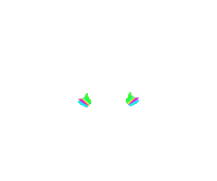 rainbow eyes Sticker by Lena