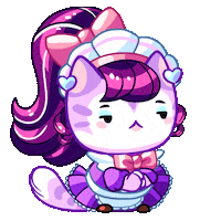 Angry Cat Sticker by Mino Games