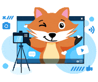 Youtube Rec Sticker by FOX Cargo do Brasil