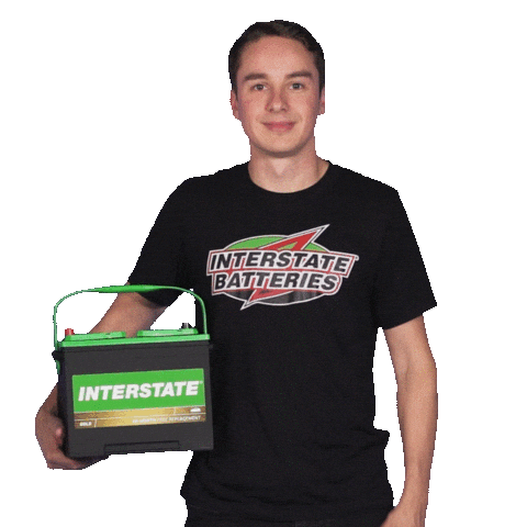 Christopher Bell Thumbs Up Sticker by Interstate Batteries