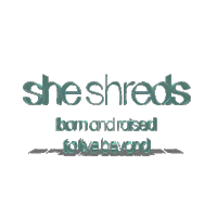 Sticker by She SHREDS