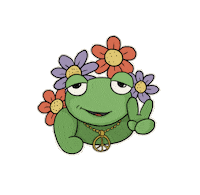 Flower Love Sticker by Clay Nation