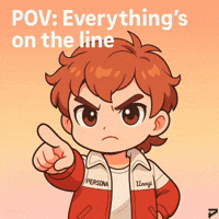 Pointing At You Fired Up GIF by Persona