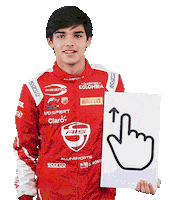 Sebastian F4 Sticker by Prema Team