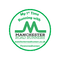 Runner Manchester Sticker by MancRoadRunners