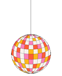 Dance Glitter Sticker